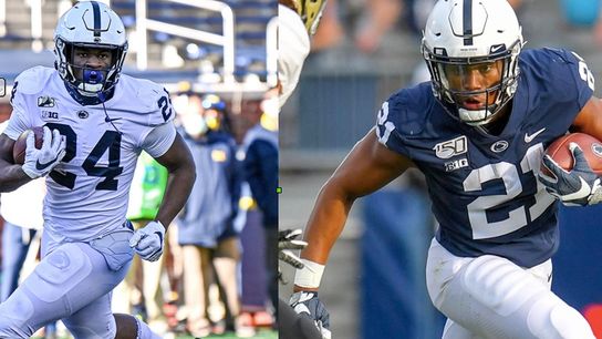 Prugar vs. Giger: Who is Penn State's best running back? taken in Altoona, Pa. (Penn State)